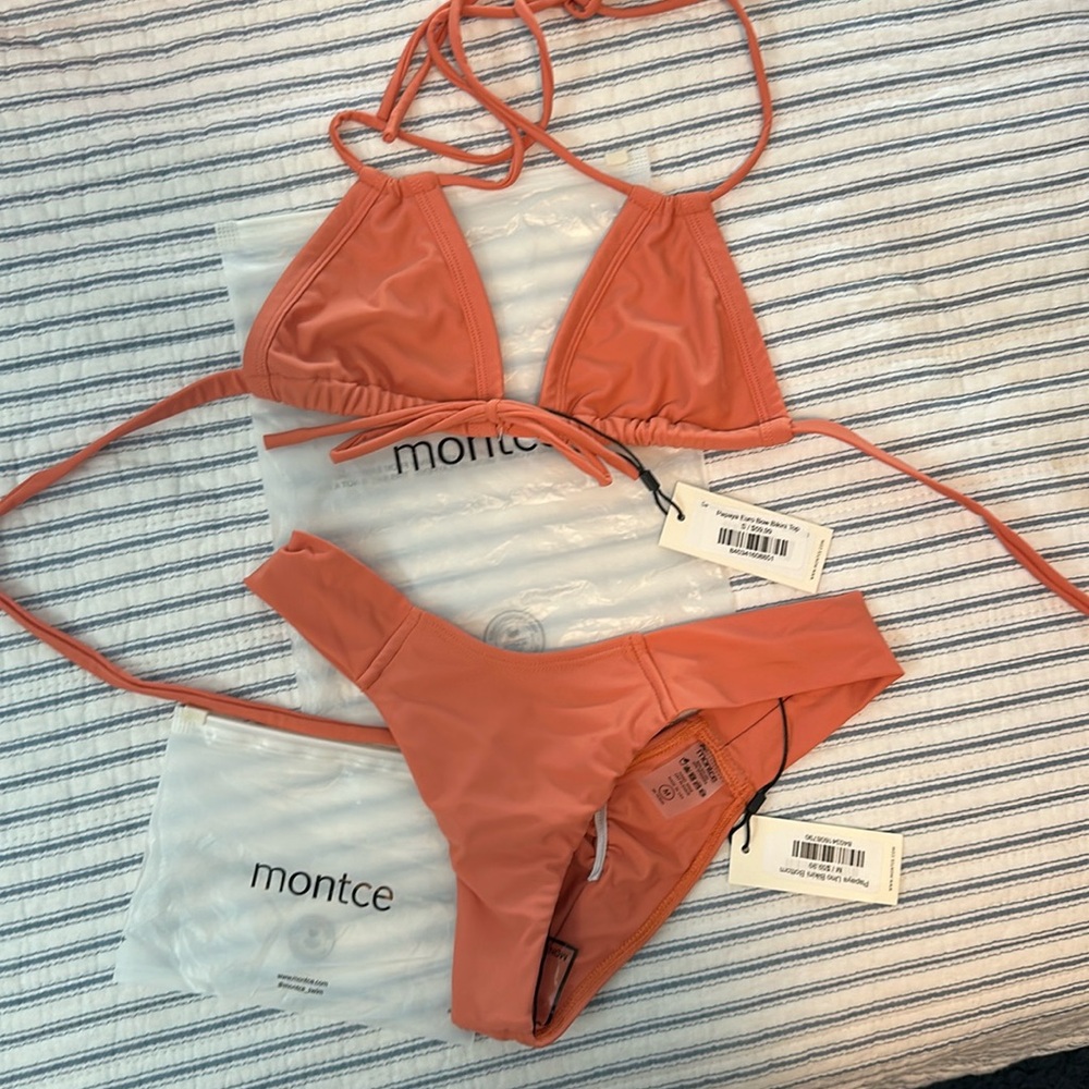 Monticello Swim Papaya Bikini NWT